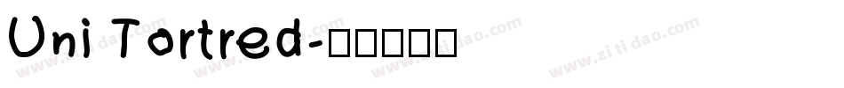 Uni Tortred字体转换
